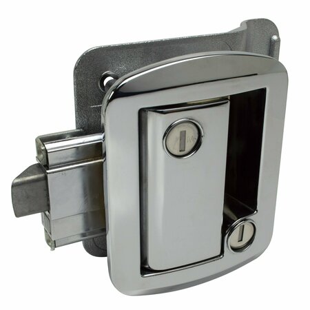 GLOBAL Standard Towable RV Entry Door Lock, G3xx keyed, Replaces all standard RV Locks, Chrome TTL-43610-PC-1PK